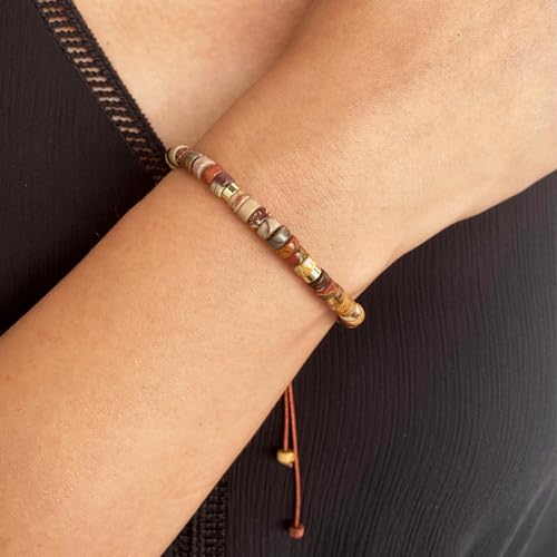 yupoxiu Inspirational Gifts Healing Natural Stone Bracelets - Thinking of You, Get Well Soon Encouragement Gifts Strength Bracelets for Women Friends Sister, Christmas Stocking Stuffers Thanksgiving Basket - Image 5