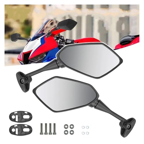 Espejos CBR900 nítidos y resistentes con cristal antirreflejos ajustable 6