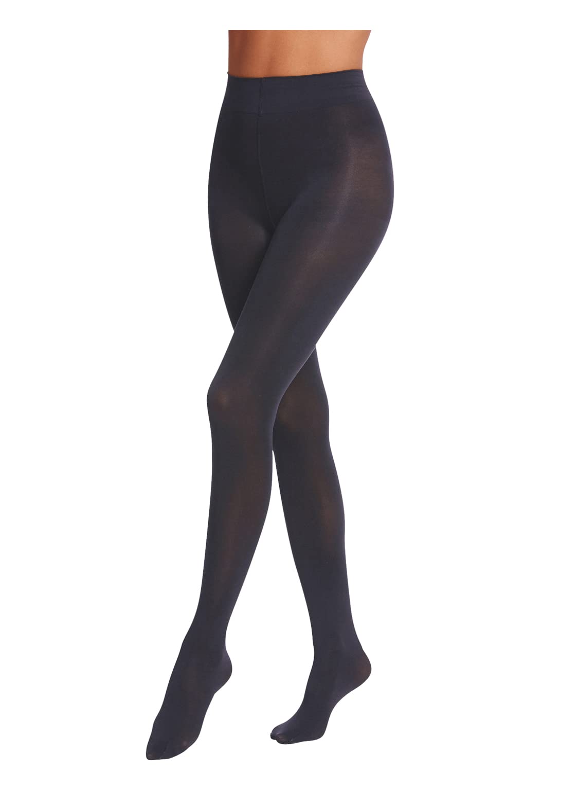 Wolford Women's Anthracite Velvet De Luxe 66 Comfort Tights Small