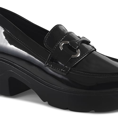 Image of JM LOOKS Women's Stylish Loafers Chunky Sole for Slip On Casual Shoes for Work & Office