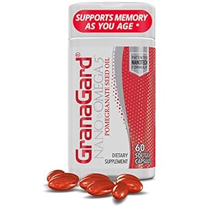 GranaGard Memory Supplement for Brain Omega 5 Nano Technology for Focus and Brain Booster, Antioxidant, 60 Memory…