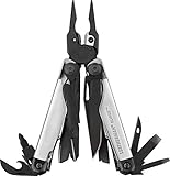 multiherramienta leatherman wingman Contenido de envío: 1x Leatherman Surge multiherramienta, herramienta multiusos de acero inoxidable, molle y funda, 21 herramientas incorporadas, manejable con una mano, para interiores y exteriores