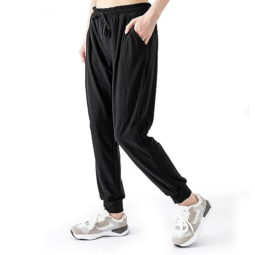 TRIUNION 2 Pack Sweatpants for Women with Pockets Lightweight Jogger Pants for Women Lounge Pants for Workout Running Yoga2