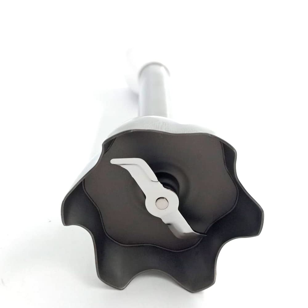 Bras/Pied Métallique | Compatible avec Mixeur Braun Minipimer 5 et Multiquick 7 | Pièce de rechange d'excellente qualité | Acier inoxydable | Haute résistance et longue durabilité | Original, pratique