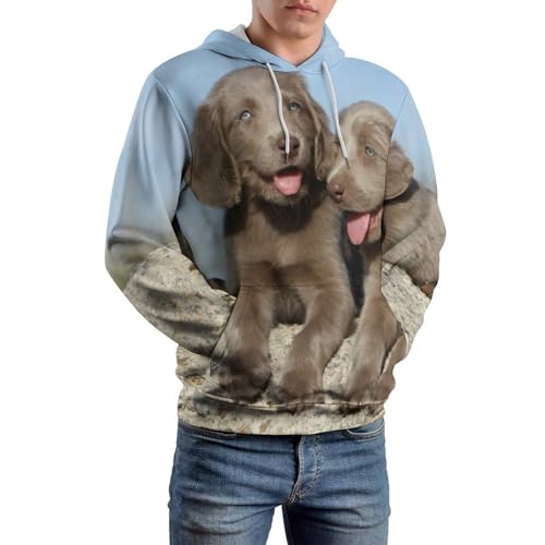Hoodie chiot noir pull mixte | Finis les sweats déformés avec ce pull à capuche S - 6