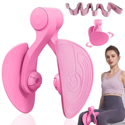 GZqiancang 1 Pièces Hip Trainer, Entraineur De Muscle Pelvien avec 1 Bande De Résistance pour Muscles du Plancher Pelvien, Fessiers, Cuisses, Veaux, Bras