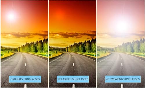 Image of Dervin UV 400 and Polarized Square Sunglasses Shades for Men & Women