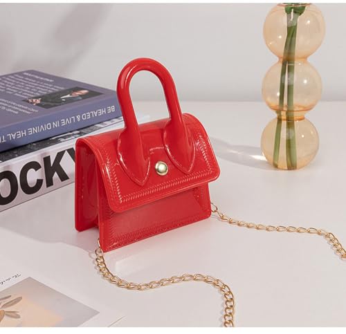 Girls Handbag Makeup Soft Mini Waterproof PVC Lightweight Purse Fashion Cute Birthday Gift Water Beach Bag2