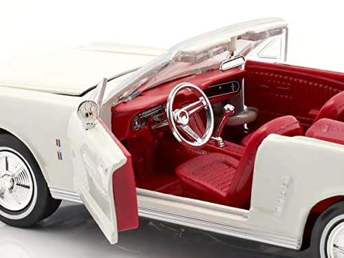 Ford Mustang Convertible 1964 1/24 Motormax miniatura 7