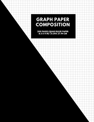 Amazon.com: Graph Paper Composition Notebook: Grid Paper Notebook, Quad ...