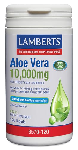 Lamberts Aloe Vera 10.000Mg 120 Comprimidos