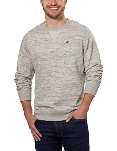 Champion Men's Textured French Terry Pullover Long Sleeve