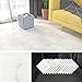 Livelynine 32 Dalles Lino Sol Adhesif Marbre Blanc Dalle PVC Adhesive Sol 30X30cm Carrelage Adhesif Sol-Épais-Imperméable-Revetement Parquet Autocollant Sol pour Salle de Bain Cuisine Blanc/Bleu/Beige