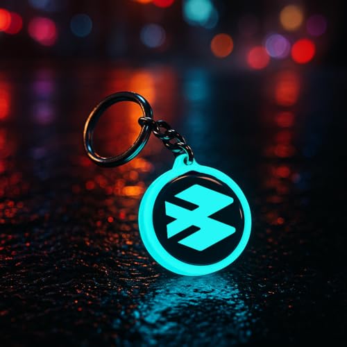 Mi Glow Store Glow in Dark Keychain for Bike Men | Gift for Man |...