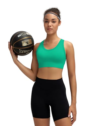 Image of RUNNING GIRL Sports Bra for Women High Support, Criss-Cross Back Padded Strappy Sports Bras Yoga Bra with Removable Cups