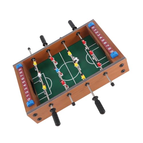 Baby-Foot Portable 13,4 Pouces avec 4 Rangées et 2 Balles pour Enfant et Adulte - 7