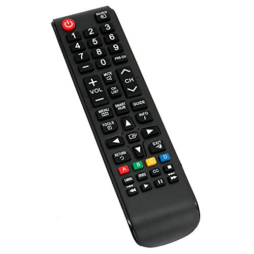 Image of Remote Control Replacement Applicable for Samsung TV UN40J5200 UN50J6200AF UN50J520DAF UN50J5200AF UN48JU640DF UN48JU6400F UN48J620DAF UN48J6200AF UN48J520DAF UN48J5201AF UN48J5200AFXZ