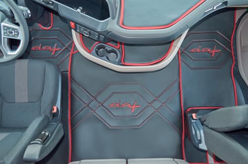 Tapis de sol en cuir pour DAF XG fini les moquettes sales dans votre camion