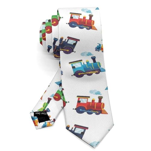 Men's Novelty Necktie - Creative Polyester Tie for Weddings & Parties3