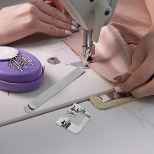 Juego 5 Piezas Prensatelas Universal para Máquina de Coser miniatura 5