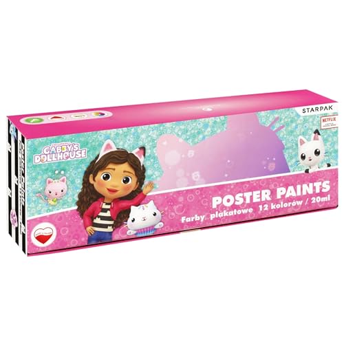 Plakatfarben, 12 Farben 20ml