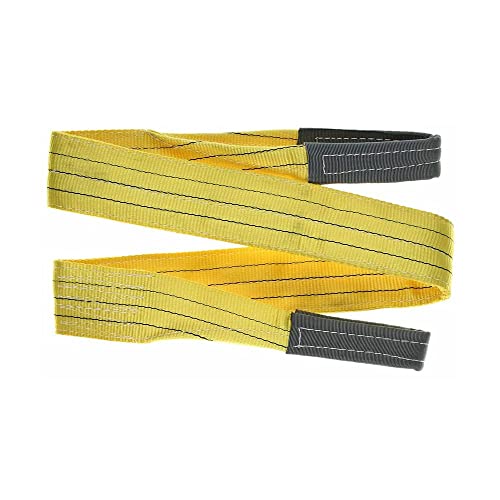 Image of QADAR Best Webbing Sling Lifting Belt and All-in-One Belt System, Webbing Slings for Lifting and Slinging, Quality Material for Safe Lifting (3 Ton (3 Meter))