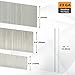 KIMSING 23 Gauge Stainless Steel Micro Pin Nails 9,000 PCS/Box, 3/4-inch (20mm) Headless Pins Fits Pneumatic Pin Nailer and Air Power Pinner for Furniture (P620SS)