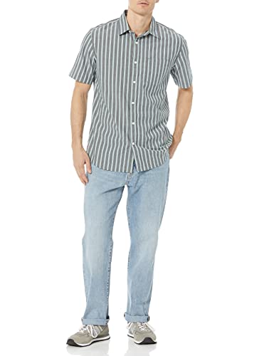 Amazon Essentials Mens Short-Sleeve Stretch Poplin ShirtShirt - Image 4