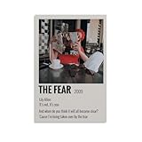 YRWOERHWER Lily Allen Poster mural sur toile pour salon, chambre  coucher, 30 x 45 cm, sans cadre