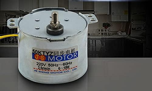 AC220V 6w-10W 2.5RPM 50KTYZ AC permanent magnet synchronous motor.Single phase low speed, power tools/electrical/DIY accessories