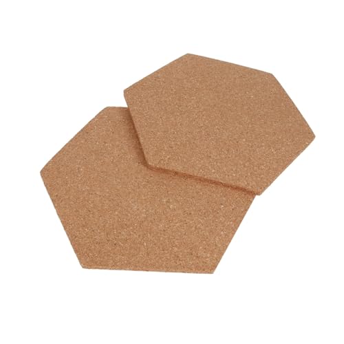 Tableau affichage mural liège hexagonal pour décorer le bureau de la maison
