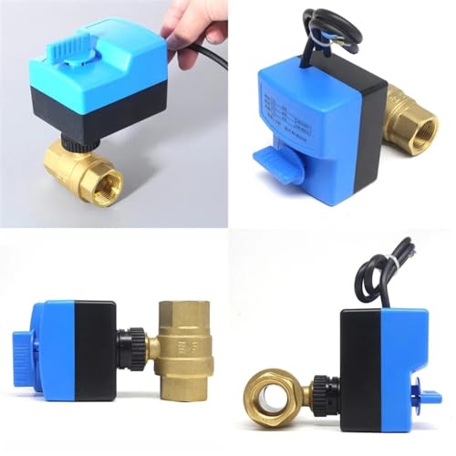 Électrovanne laiton anti coup de bélier vanne électrique 220V - 7