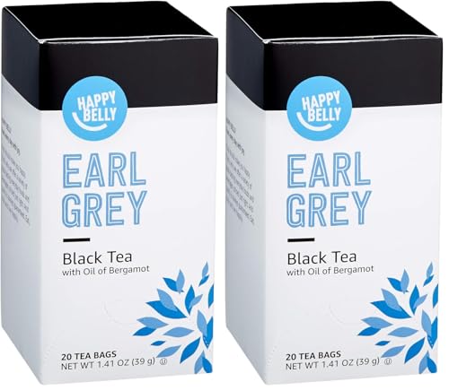 Image of Happy Belly Earl Grey Tea, 20 Count | Pack of 2