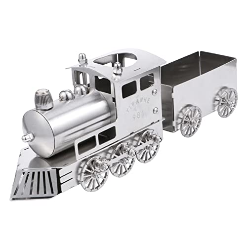 TOYANDONA 1Set Luxury Retro Steam Locomotive Model Unique Desk Train Decor for Home Office Compact Design for Vintage Style Enthusiasts Adornment