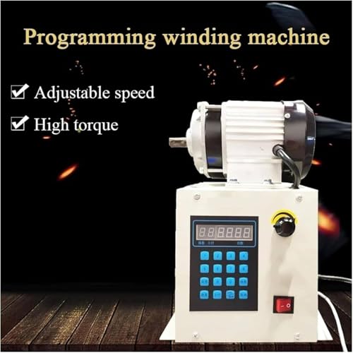 Bobinadora de bobina con velocidad ajustable y control digital para un bobinado preciso 3