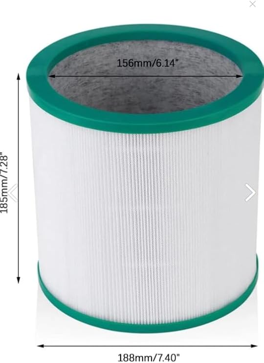 Purmed Hepa Filtre + Karbon Filtre Dyson ile Uyumlu TP00 / TP01/ TP02 / TP03 /BP01 / HP02/ AM11