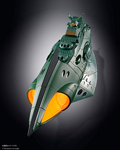Bandai Sconosciuto Space Battleship Yamato 2202 GX-89 Garmillas Space Cruiser, Soul of Chogokin
