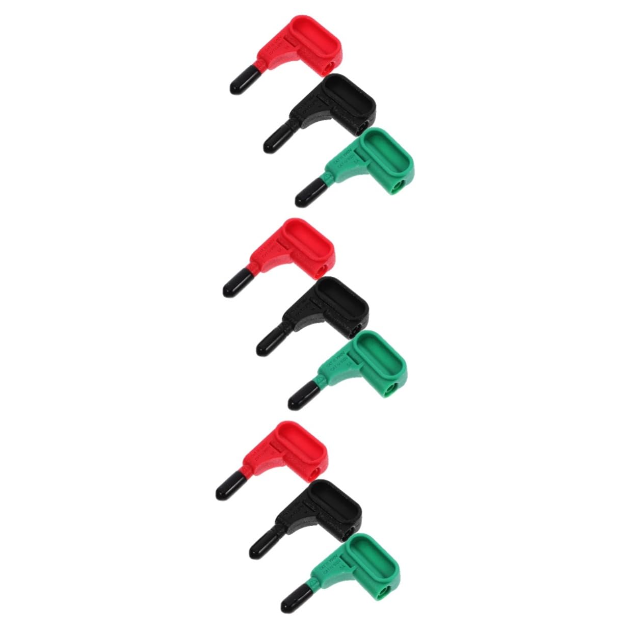 Gadpiparty 9 testine di aspirazione magnetica per multimetro, sonde magnetiche, sonde magnetiche, sonde di prova magnetiche, punte di prova per multimetro, sonda di prova magnetica,