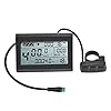 windmeile | Display KT-LCD3, board computer, speedometer display, LCD display, illuminated, waterproof, waterproof, e-bike, electric bike, pedelec, 24V/36V/48V #3