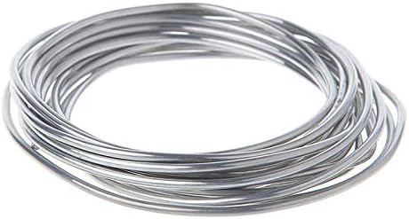 2mm Aluminum Soldering Rod - Low Temperature Welding Wire, No Flux Required, Ideal for Copper and Aluminum Welding(5meters)