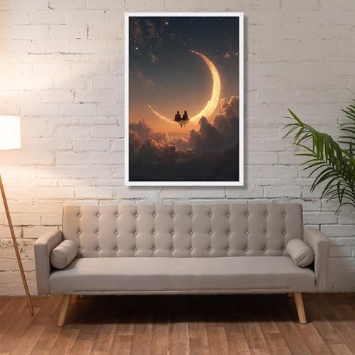 Toile ciel étoilé romantique pour décorer la chambre parentale