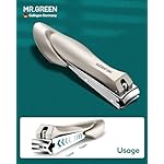 Nail Clippers with Catcher, Professional Stainless Steel Fingernail and Toenail Clipper Cutter, Trimmer Set for Men and Women (big) - Image 3