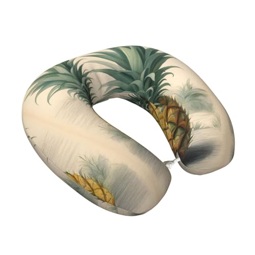 Almohada de viaje espuma viscoelástica 30 cm x 25 cm miniatura 2