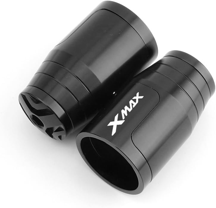 SCUUBE Handlebar Plug for Yamaha Xmax 125 250 300 400 XMAX300 XMAX125 XMAX40 Motorcycle CNC Accessories 7/8" 22MM Handle Bar Grips Hand End Caps Plug (Color : Red)