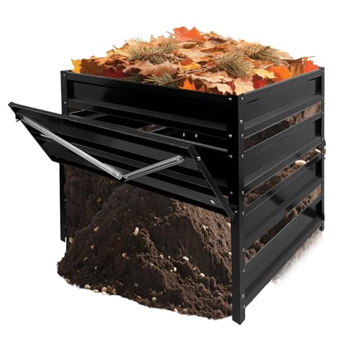 Compost Bin Outdoor - 170 Gallon Metal Wire Mesh Compost