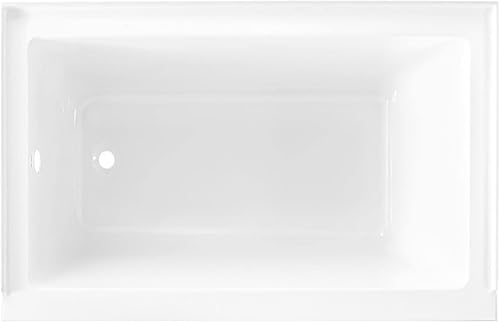 Miniatura 113 de Swiss Madison Voltaire - Bañera de alcoba de drenaje a mano izquierda de 60 x 30 pulgadas Bisque Brillante