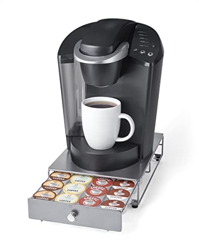 Nifty Solutions Rolling Drawer, 24 K-Cups - Silver, 6403 #TOP7