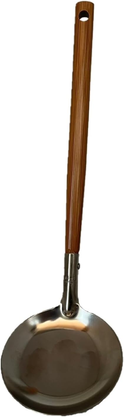 Takebito Bamboo Handle Stainless Steel Ladle
