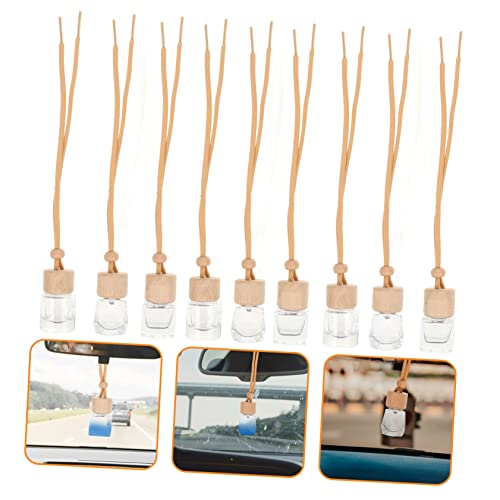 Doitool 45 Pcs Auto Aromatherapy Release Empty Car Air Ornament Aroma Decoration Essential For Oil Round Accessories Freshner Bottle Square Multipurpose Diffuser Container Bottles #TOP1
