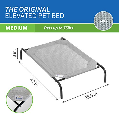 image for Coolaroo Original Elevated Dog Bed - Breathable Off-The-Ground Pet Bed